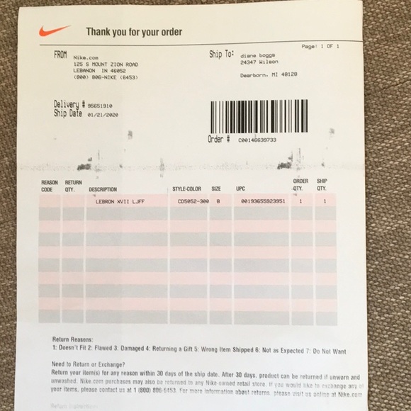 Nike LeBron XVll LJFF - Picture 9 of 9